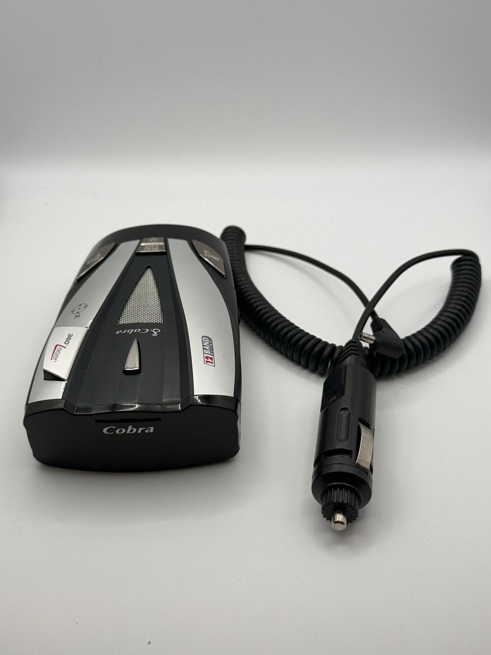 Cobra XRS 797 12 Band Radar Laser Detector w/ Car Power Cord UNTESTED